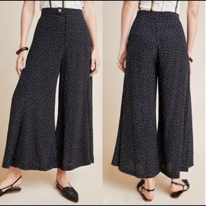 Skirted Anthropologie trousers